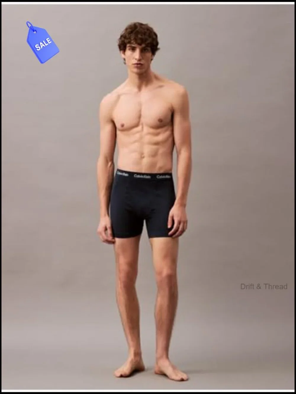Cotton Stretch 7-Pack Men's Boxer Briefs - X-Large